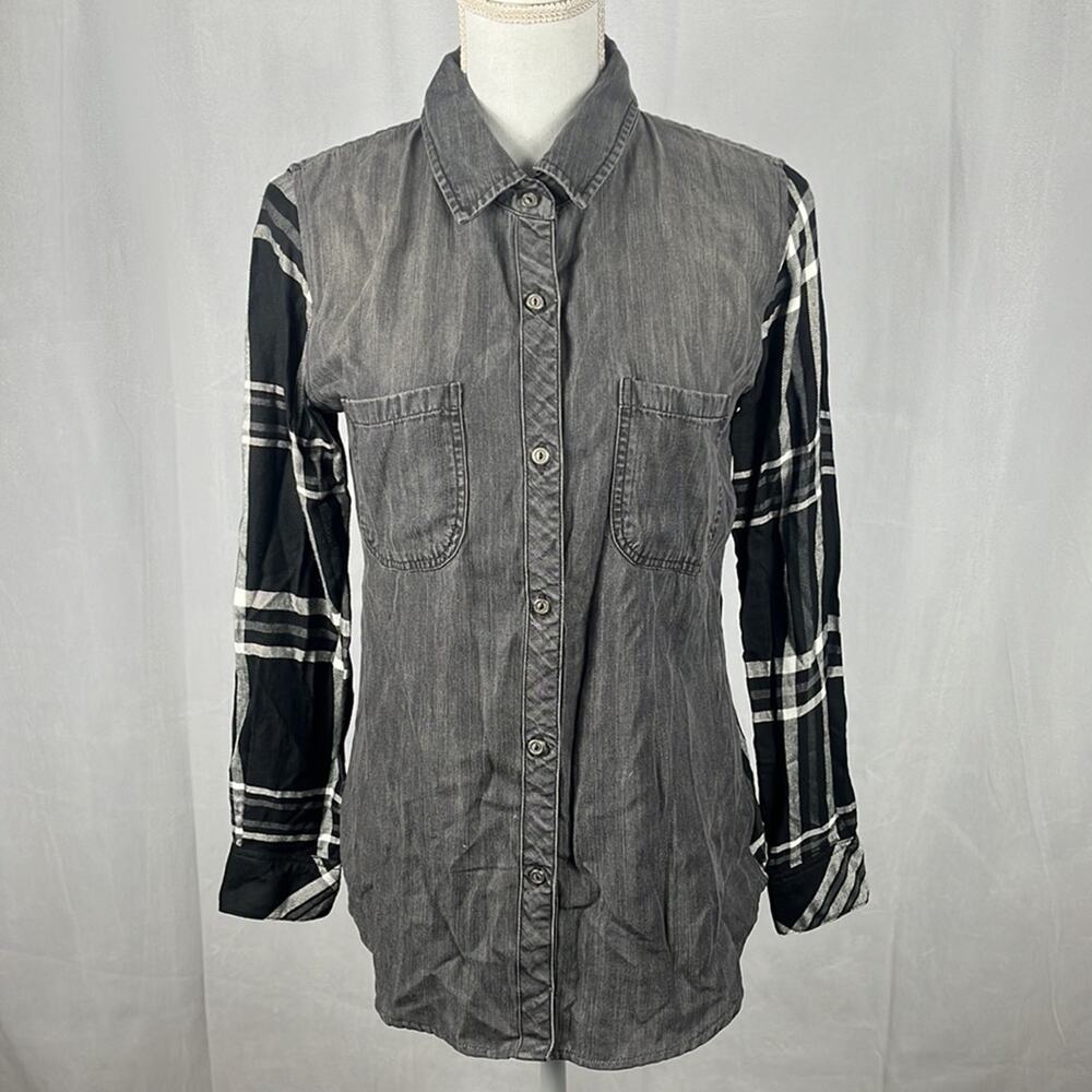 Rails Harper Plaid Flannel Button Down. - image 2